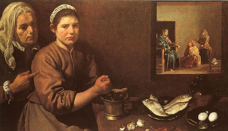 Christ in the House of Martha and Mary, Diego Velazquez